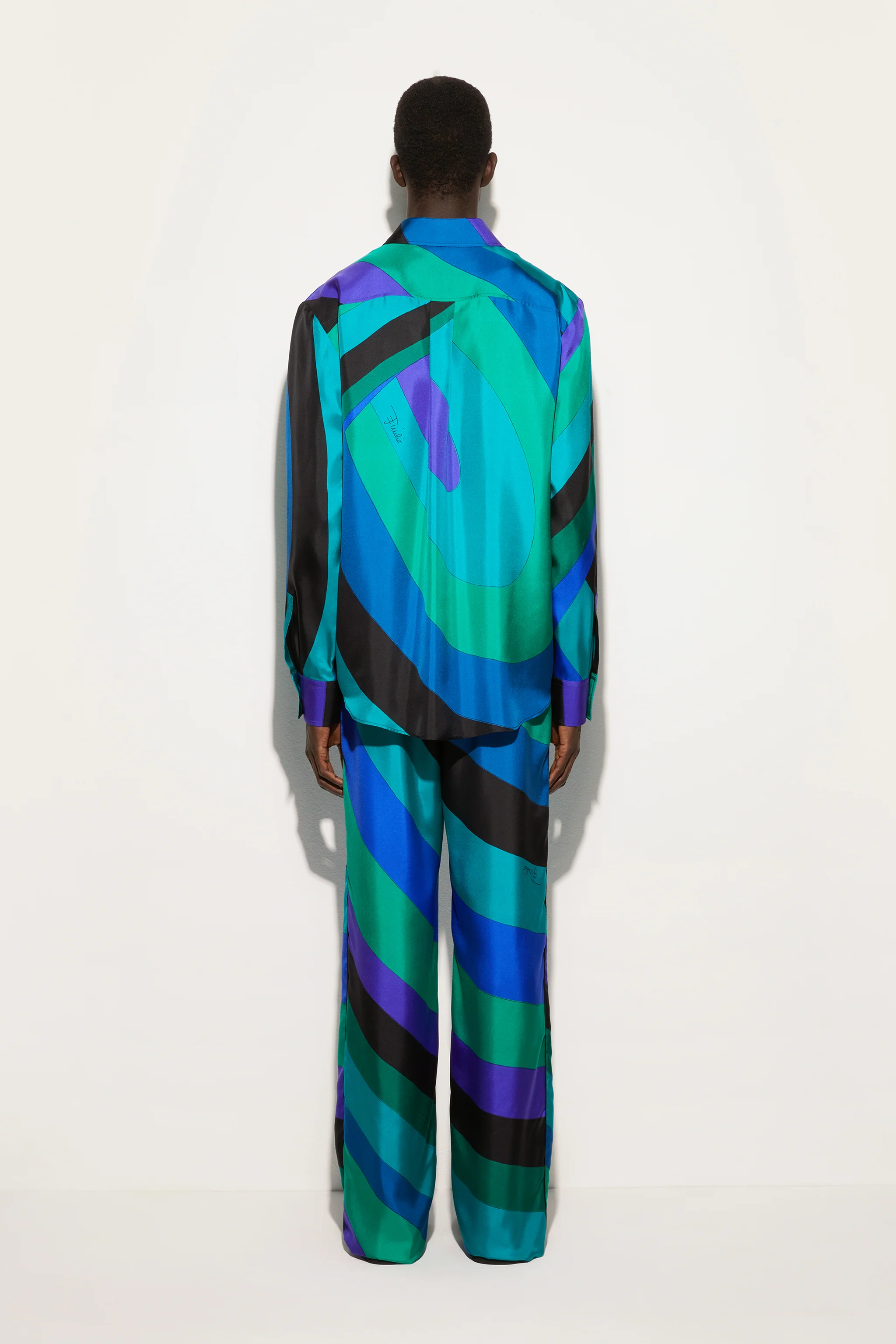 Camicia in Stampa Iride - Image 4