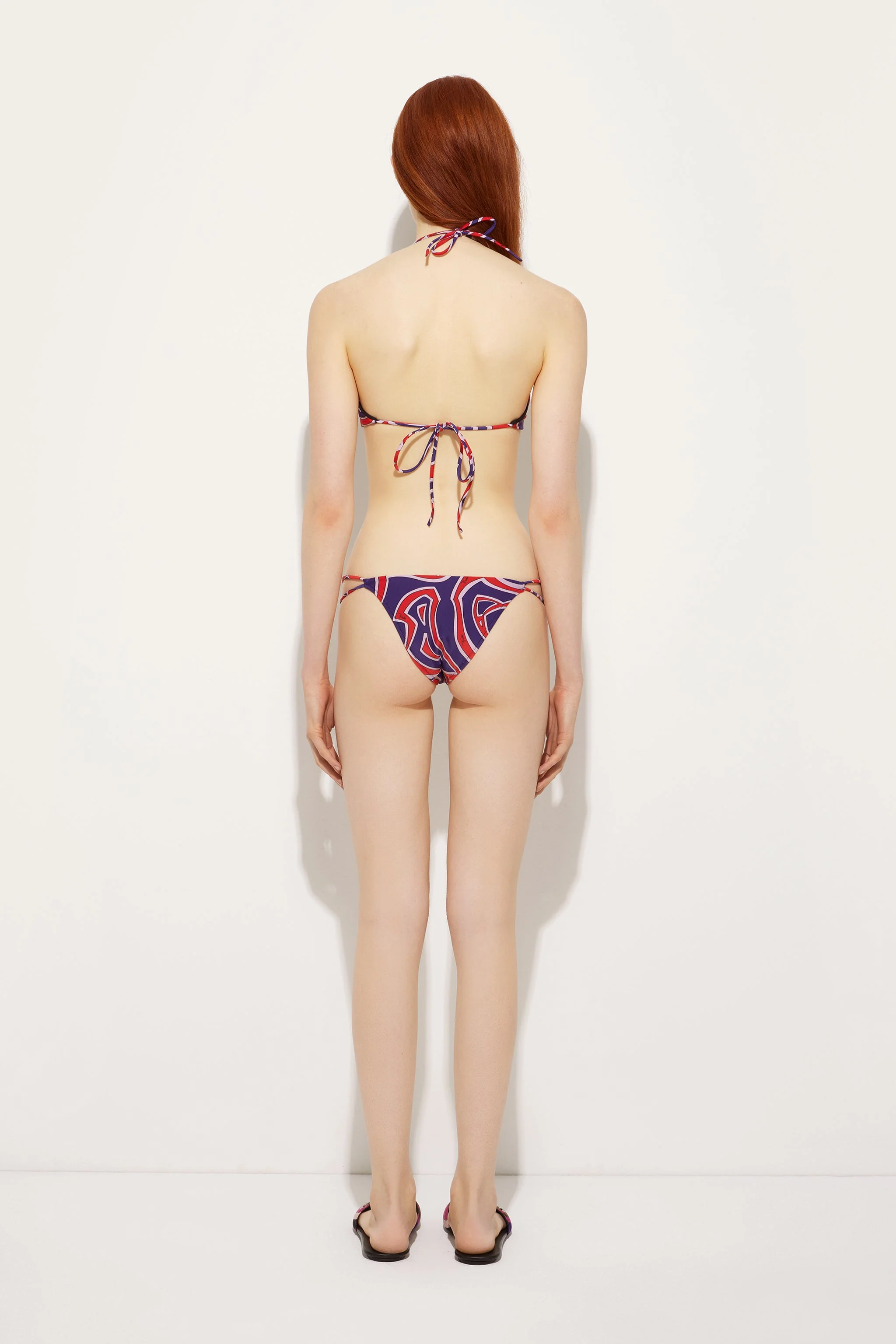 Slip Bikini con Stampa Labirinto - Image 4