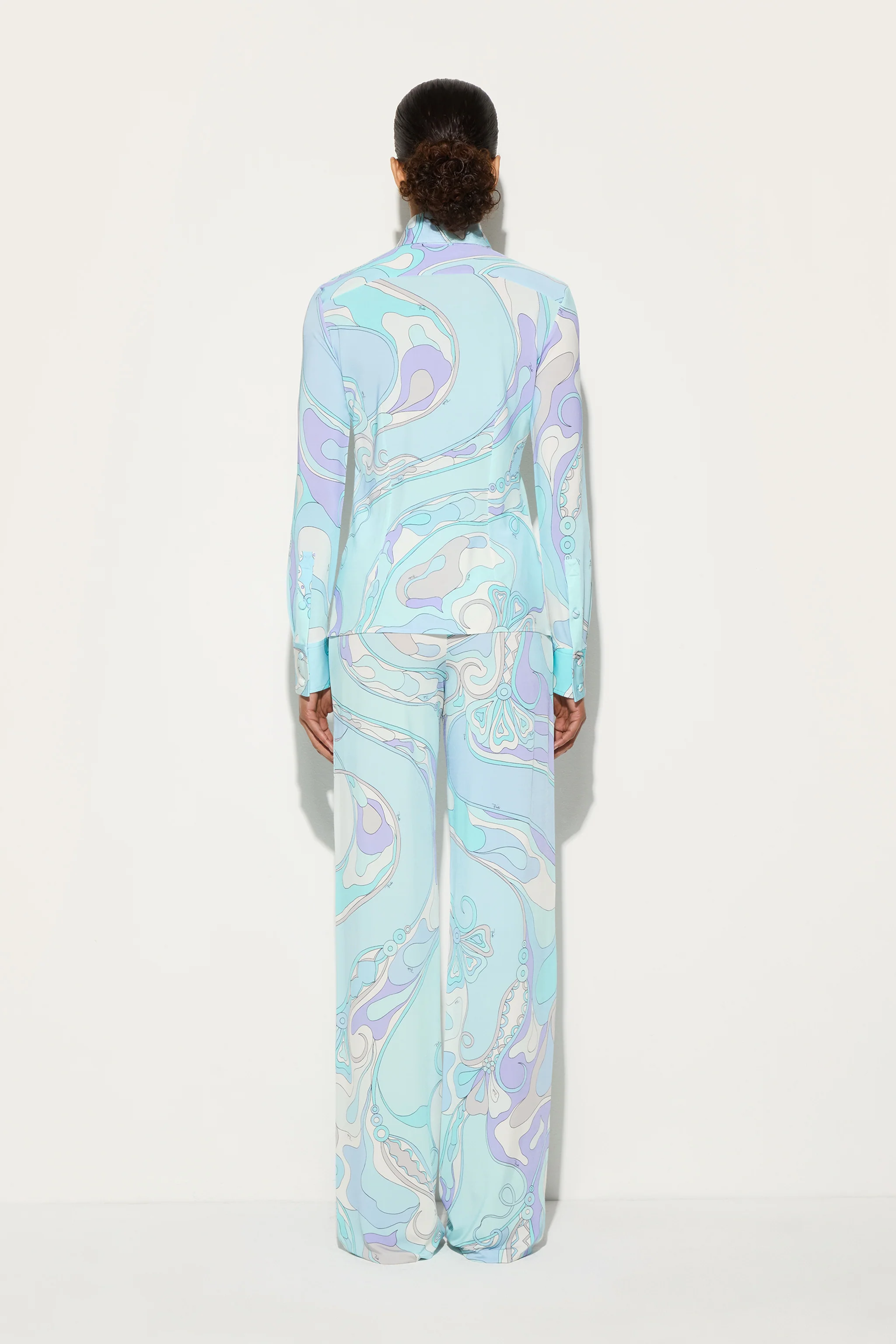 Camicia in Stampa Orchidee - Image 4
